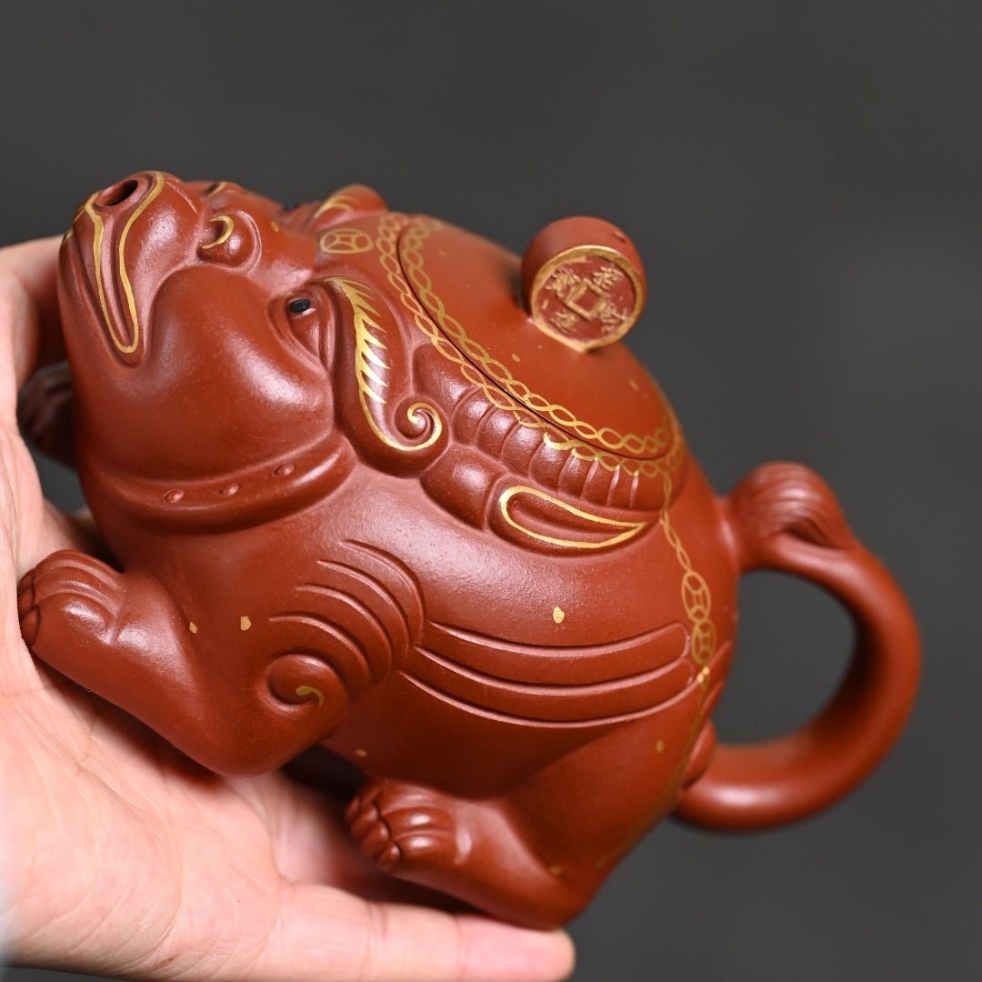 Zhao Cai Jin Bao 200cc - Yixing Handmade Teapot - zycs_China