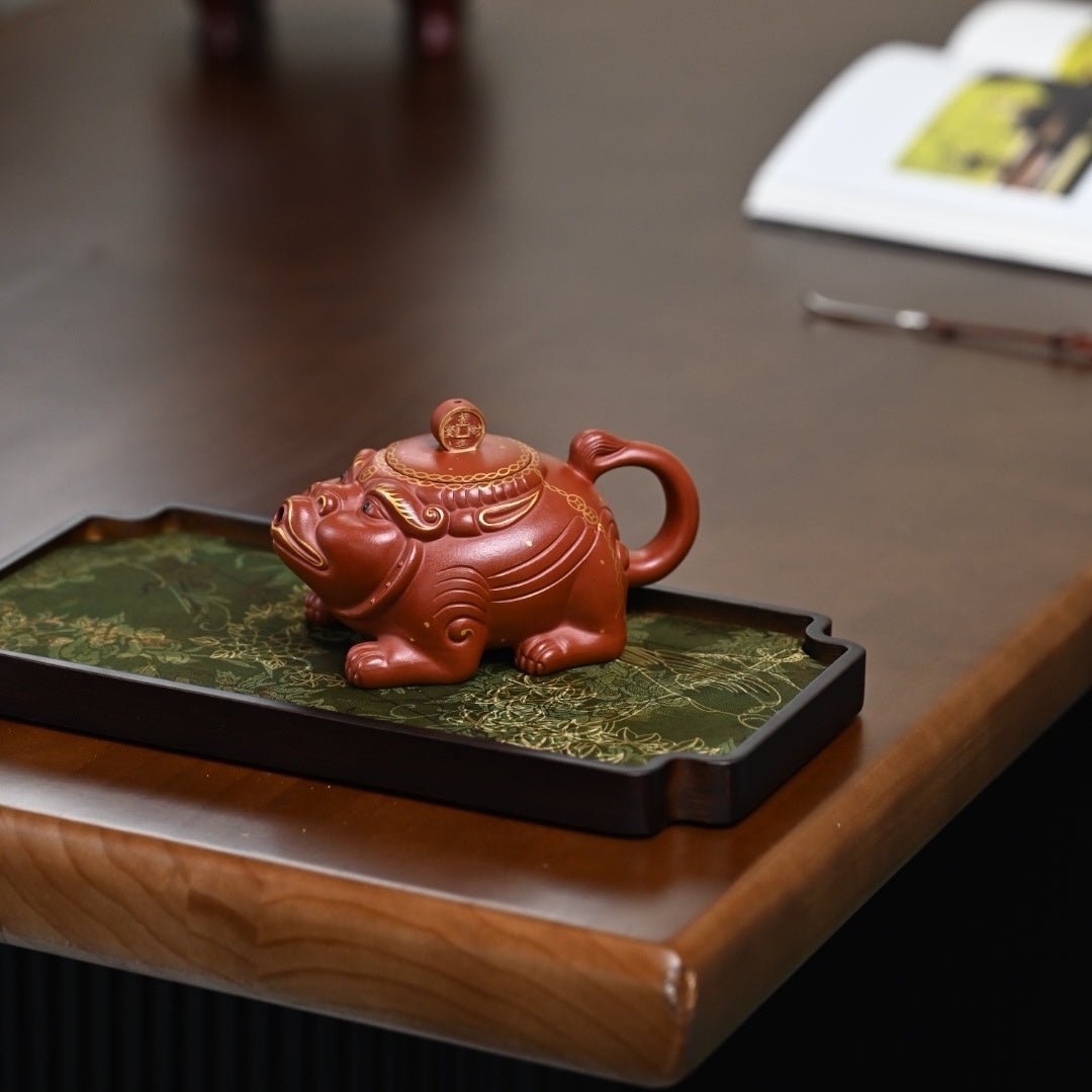 Zhao Cai Jin Bao 200cc - Yixing Handmade Teapot - zycs_China