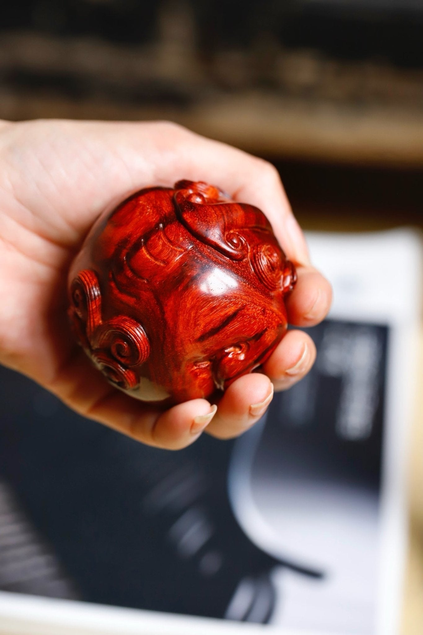 Zhao Cai Pi Xiu - Wood Sculpture - zycs_China