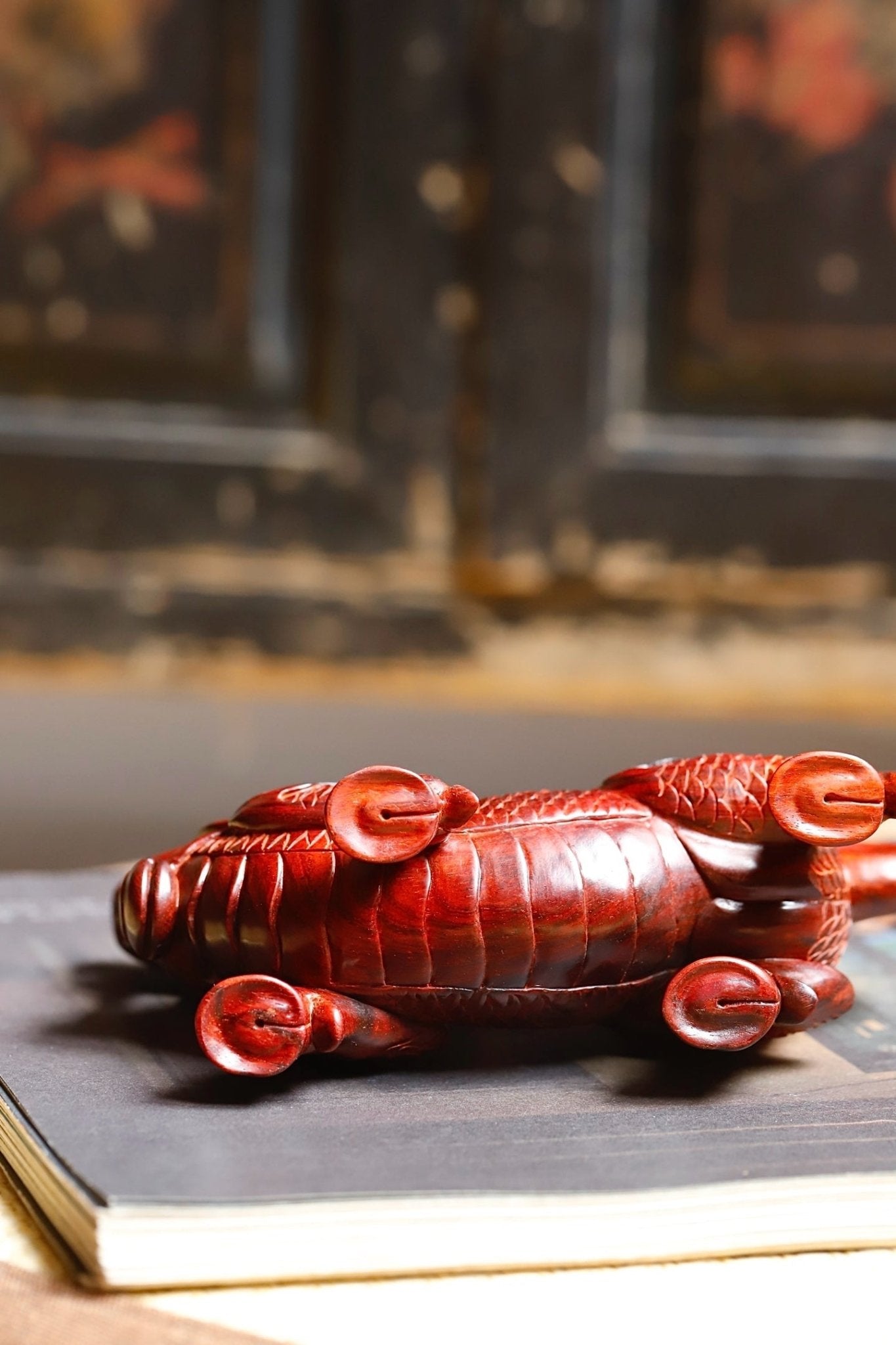 Zhao Cai Qi Lin - Wood Sculpture - zycs_China