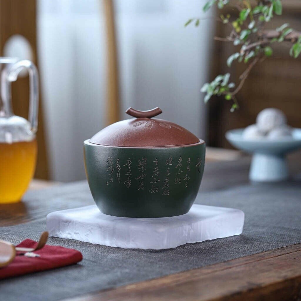 Zhao Cai - Yixing Handmade Zisha Teacan - zycs_China