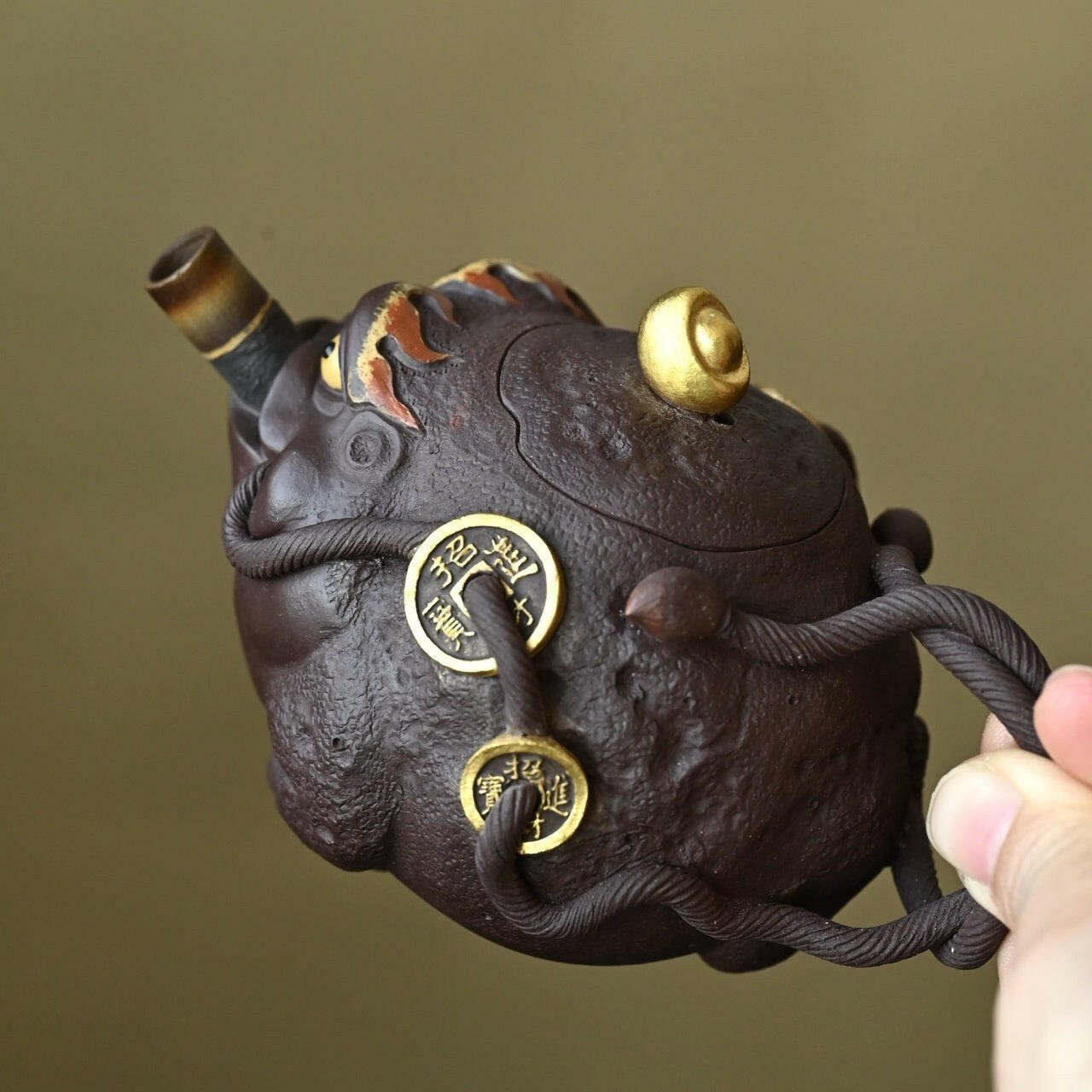 Zhao Chai Jin Bao 180cc - Yixing Handmade Teapot - zycs_China