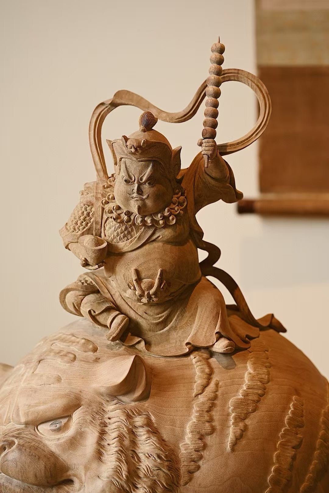 Zhao Gong Ming - Wood Sculpture - zycs_China