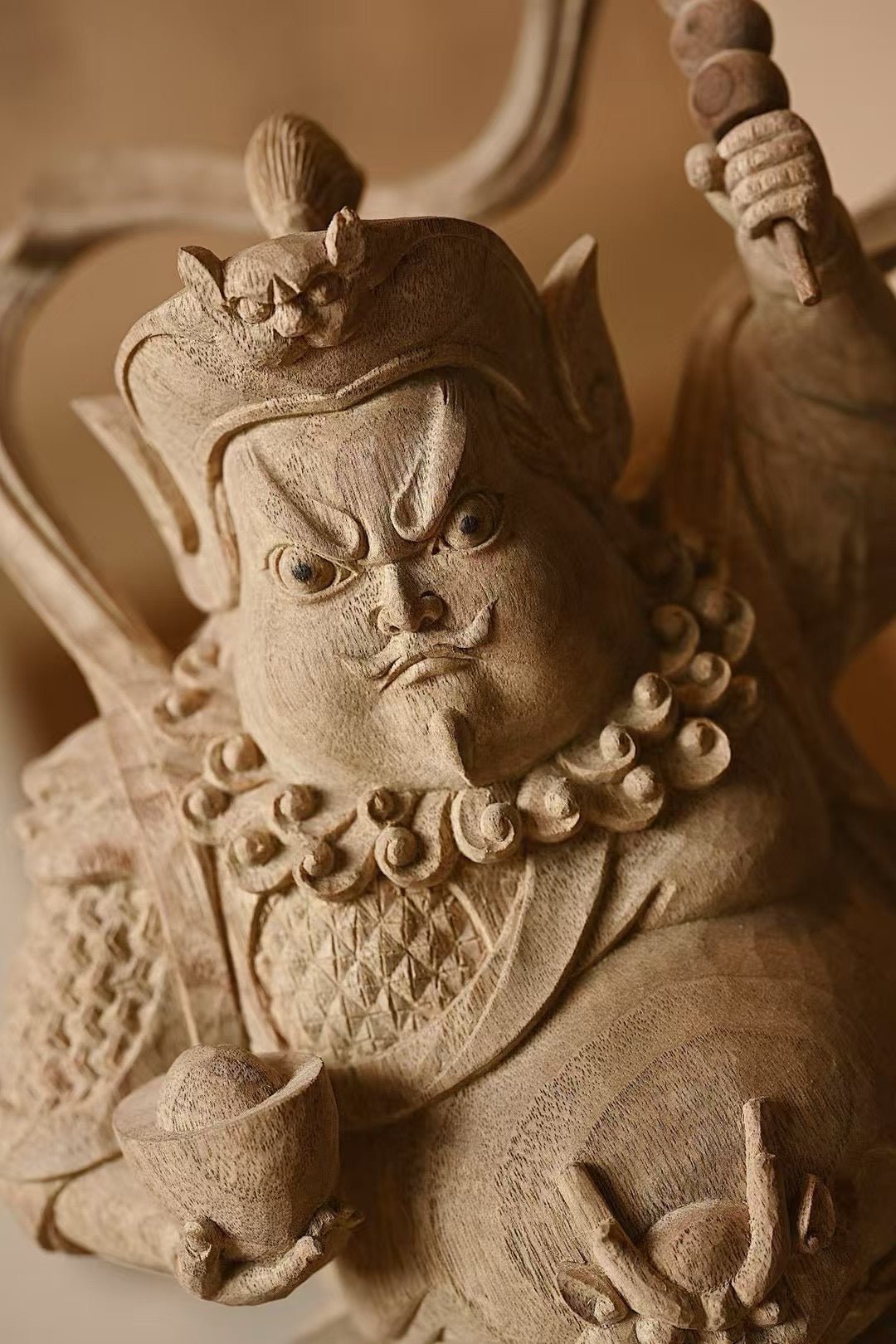 Zhao Gong Ming - Wood Sculpture - zycs_China