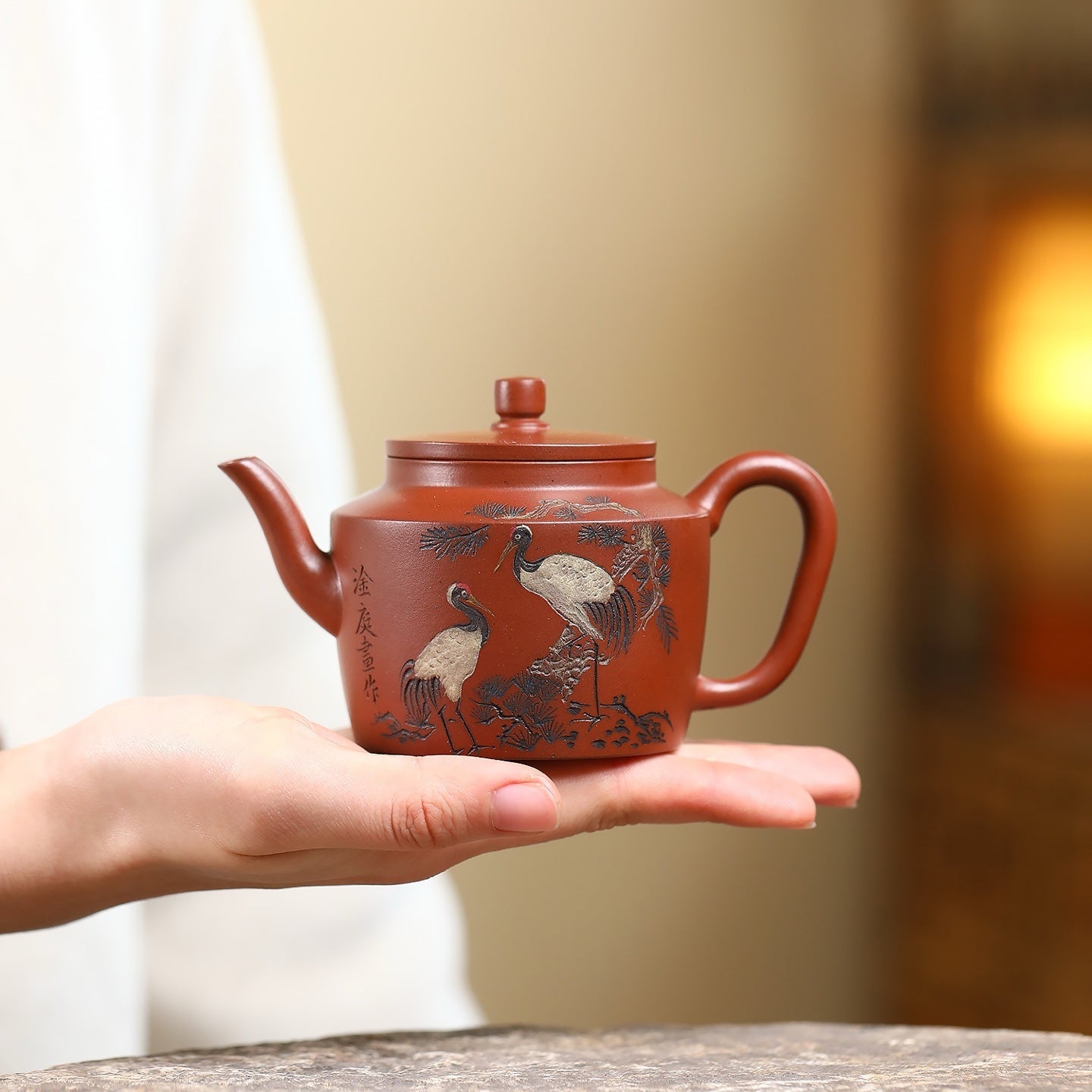 Zhe Jian Gong Deng 220cc - Yixing Handmade Teapot - zycs_China