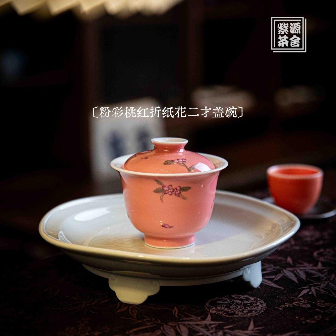 Zhe Zhi Hua 85cc - Jing De Zhen Porcelain Gaiwan - zycs_China