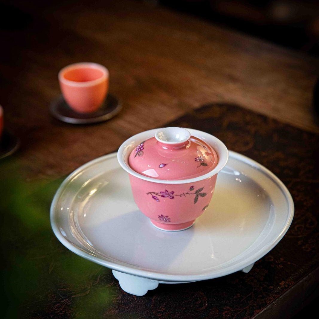 Zhe Zhi Hua 85cc - Jing De Zhen Porcelain Gaiwan - zycs_China