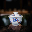 Zhe Zhi Hua Guo 110cc - Jing De Zhen Porcelain Gaiwan - zycs_China
