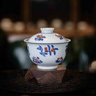 Zhe Zhi Hua Guo 110cc - Jing De Zhen Porcelain Gaiwan - zycs_China