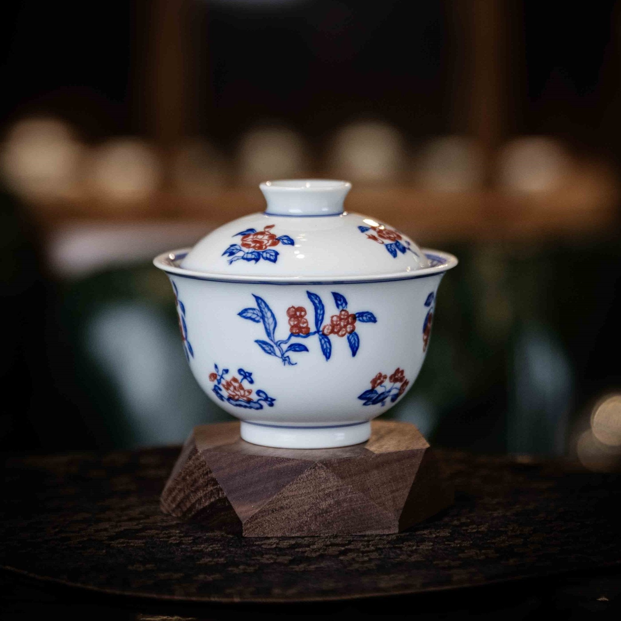 Zhe Zhi Hua Guo 110cc - Jing De Zhen Porcelain Gaiwan - zycs_China