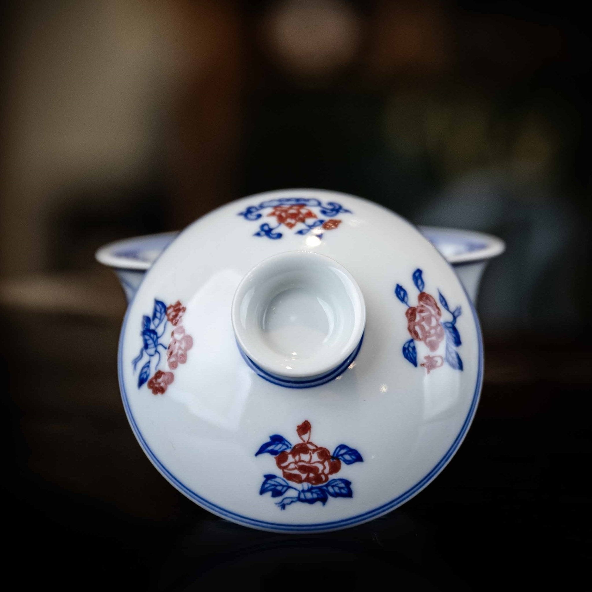 Zhe Zhi Hua Guo 110cc - Jing De Zhen Porcelain Gaiwan - zycs_China