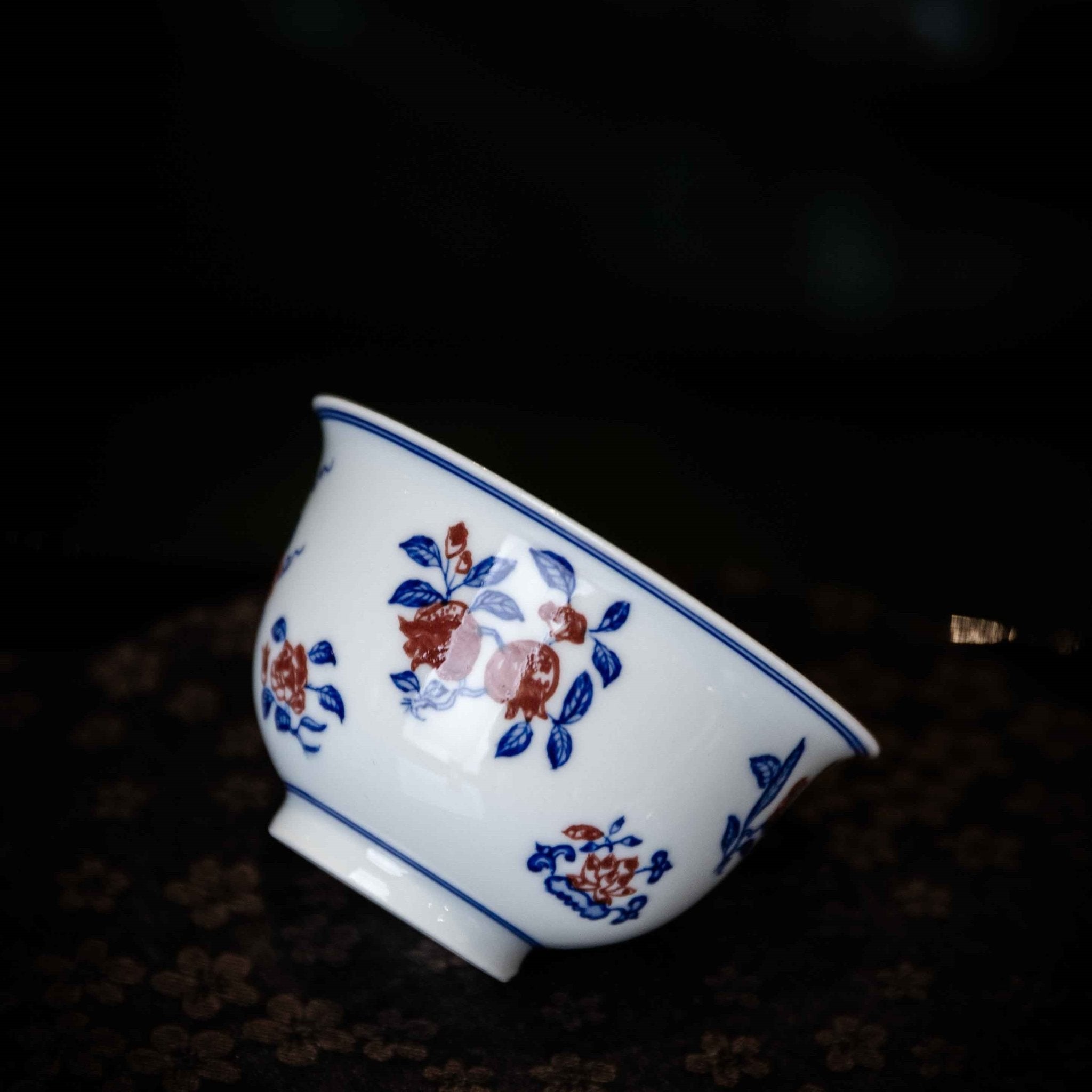 Zhe Zhi Hua Guo 110cc - Jing De Zhen Porcelain Gaiwan - zycs_China