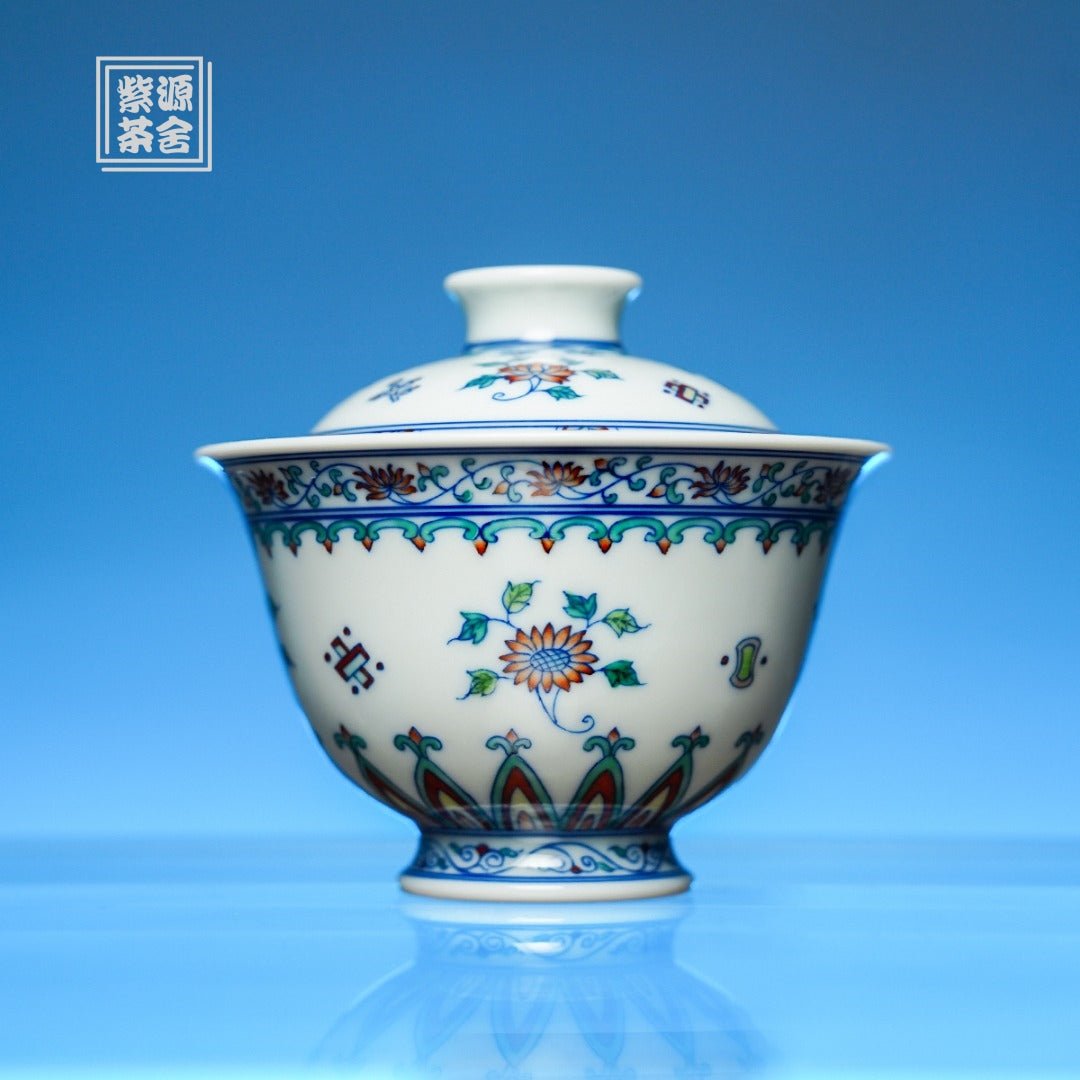 Zhe Zhi Hua Hui 130cc - Jing De Zhen Porcelain Gaiwan - zycs_China