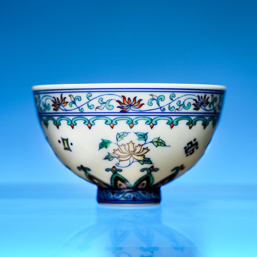 Zhe Zhi Hua Hui 130cc - Jing De Zhen Porcelain Gaiwan - zycs_China