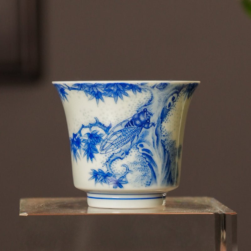 Zhi Liao 120cc - Jing De Zhen Porcelain Gaiwan - zycs_China