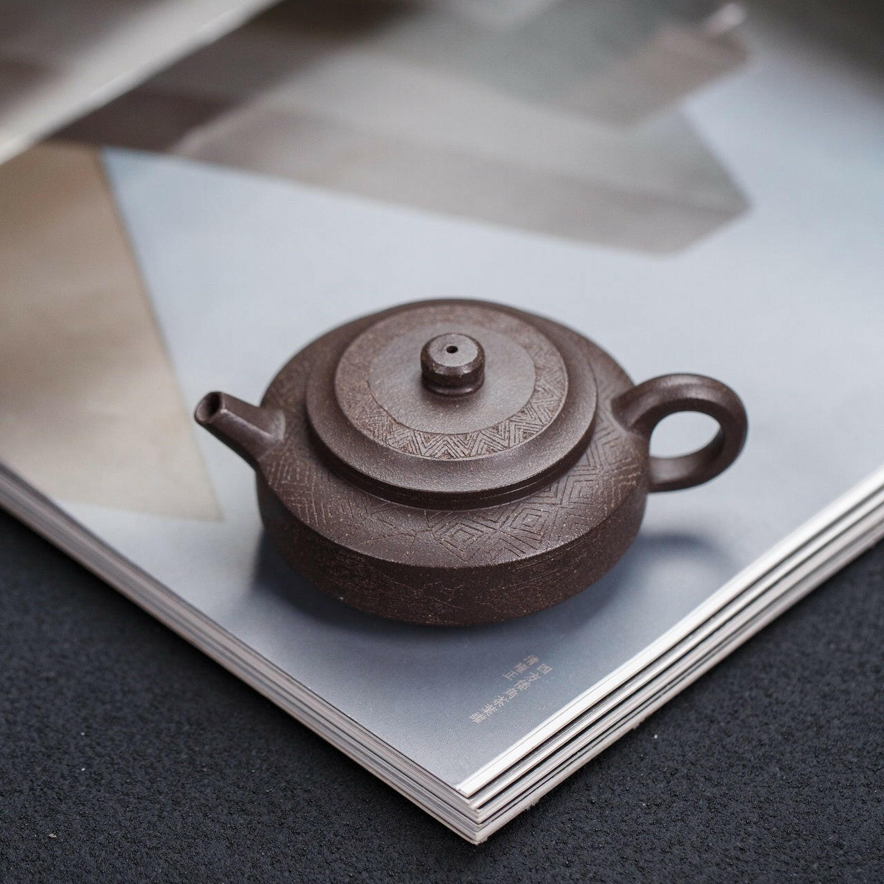 Zhong Fang Zhou Pan 140cc - Yixing Handmade Teapot - zycs_China