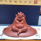 Zhong Kui Na Fu - Zisha Sculpture - zycs_China