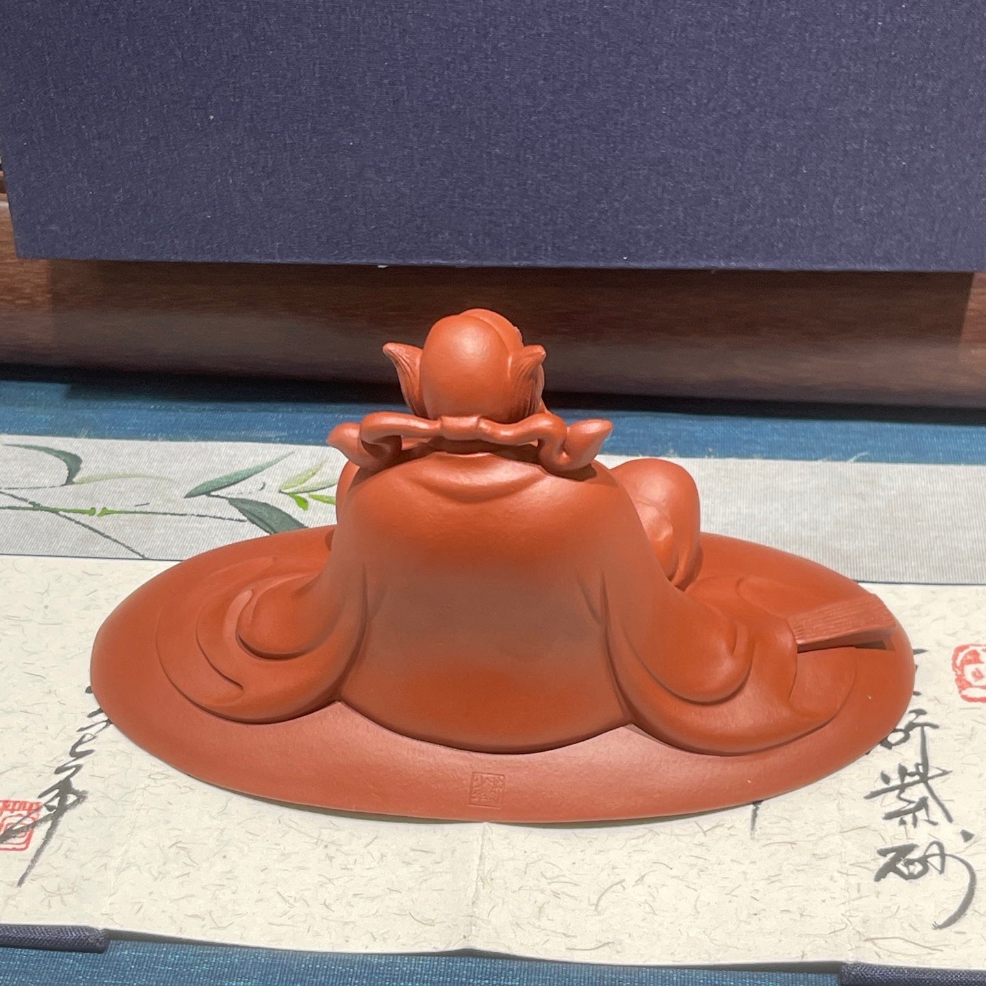 Zhong Kui Na Fu - Zisha Sculpture - zycs_China