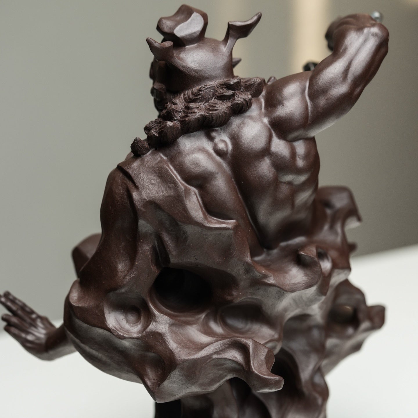 Zhong Kui - Zisha Sculpture - zycs_China