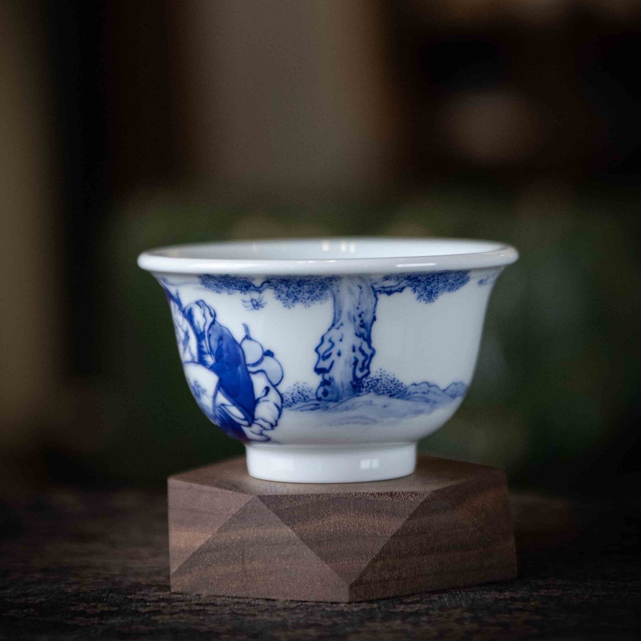 ZhongKui 100cc - Jing De Zhen Porcelain Teacup - zycs_China