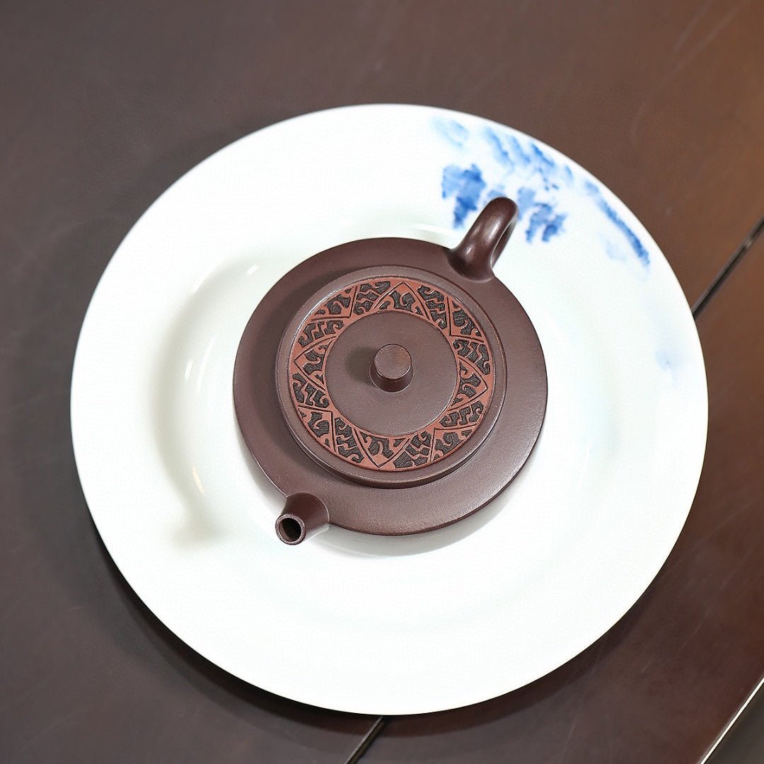 Zhou Pan 120cc - Yixing Handmade Teapot - zycs_China