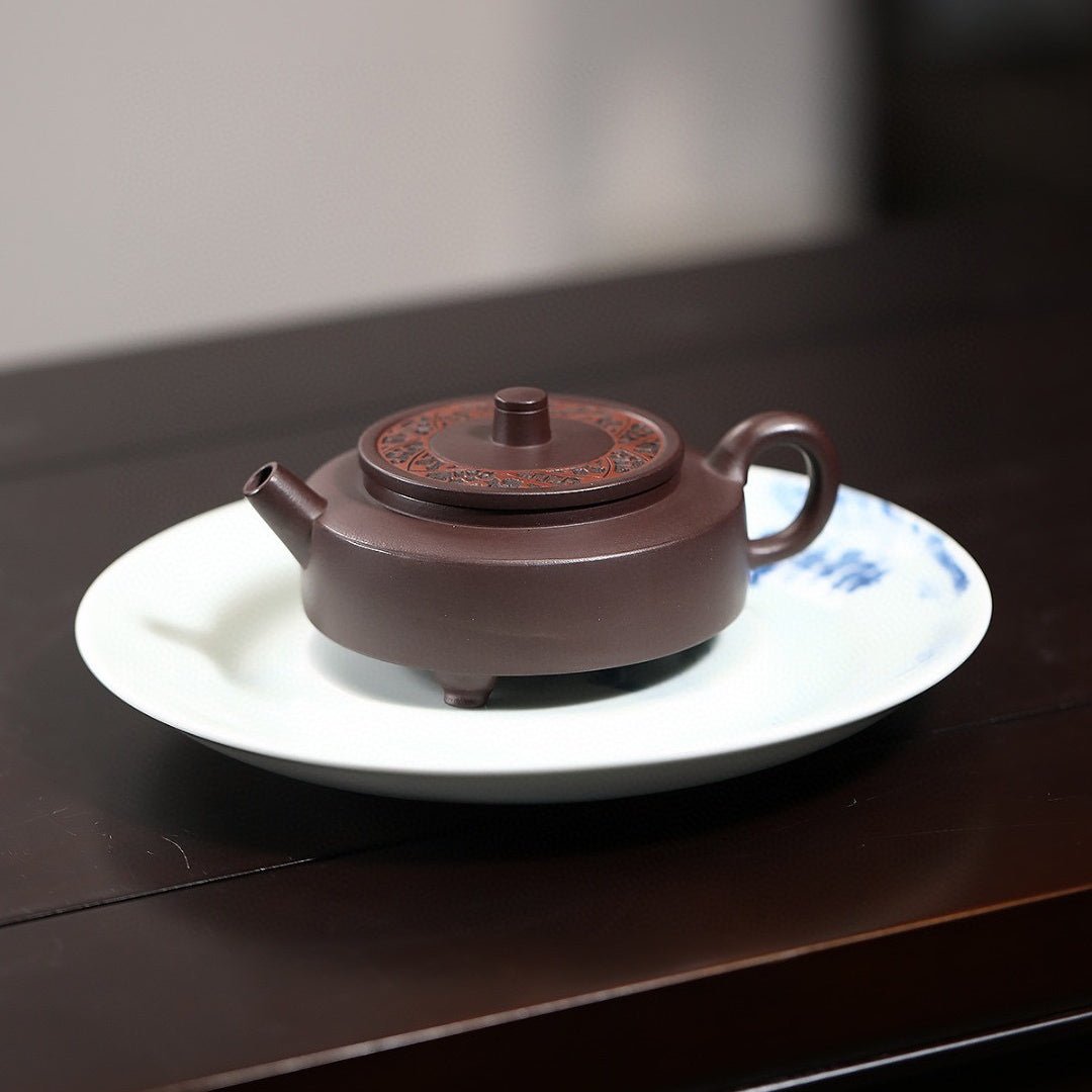 Zhou Pan 120cc - Yixing Handmade Teapot - zycs_China