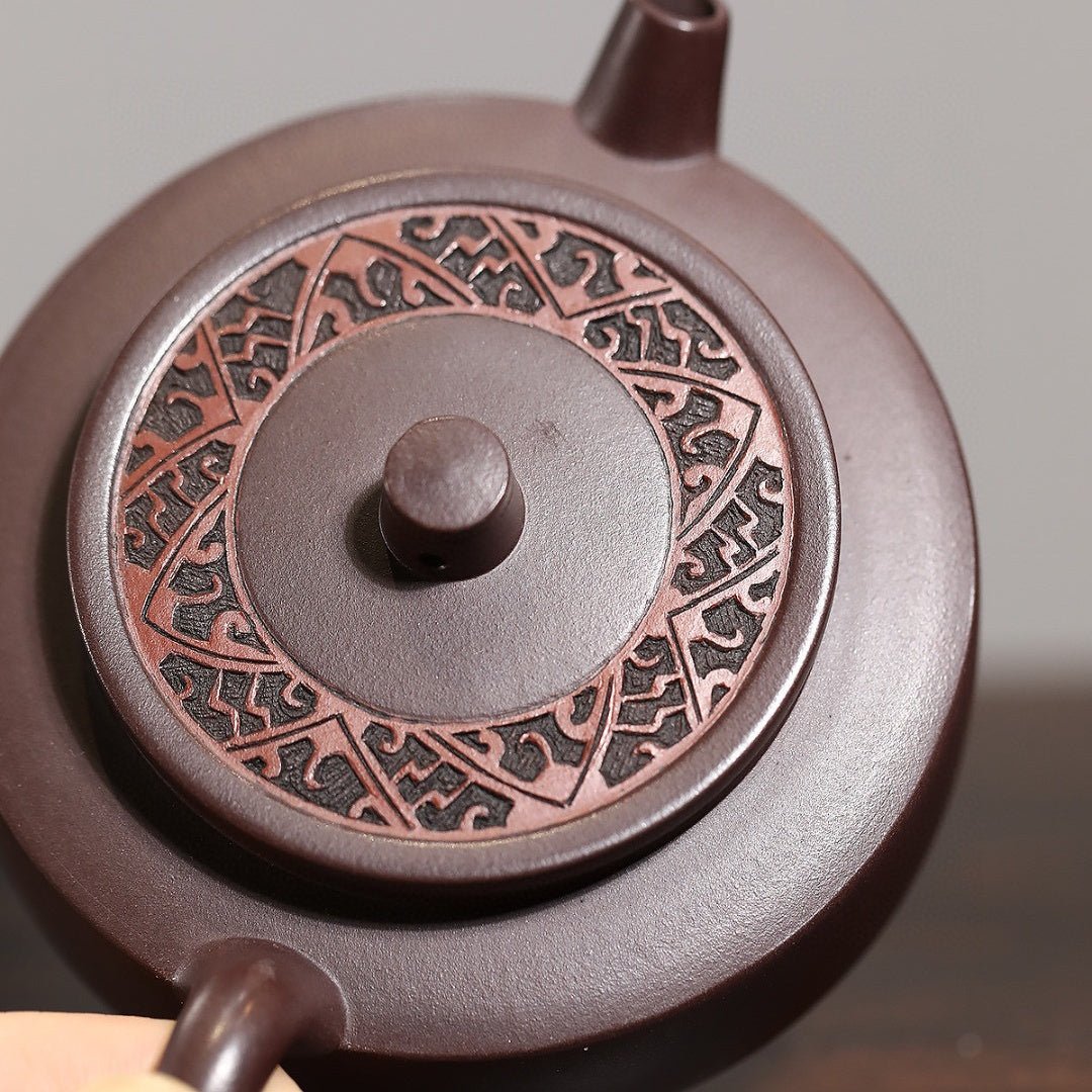 Zhou Pan 120cc - Yixing Handmade Teapot - zycs_China