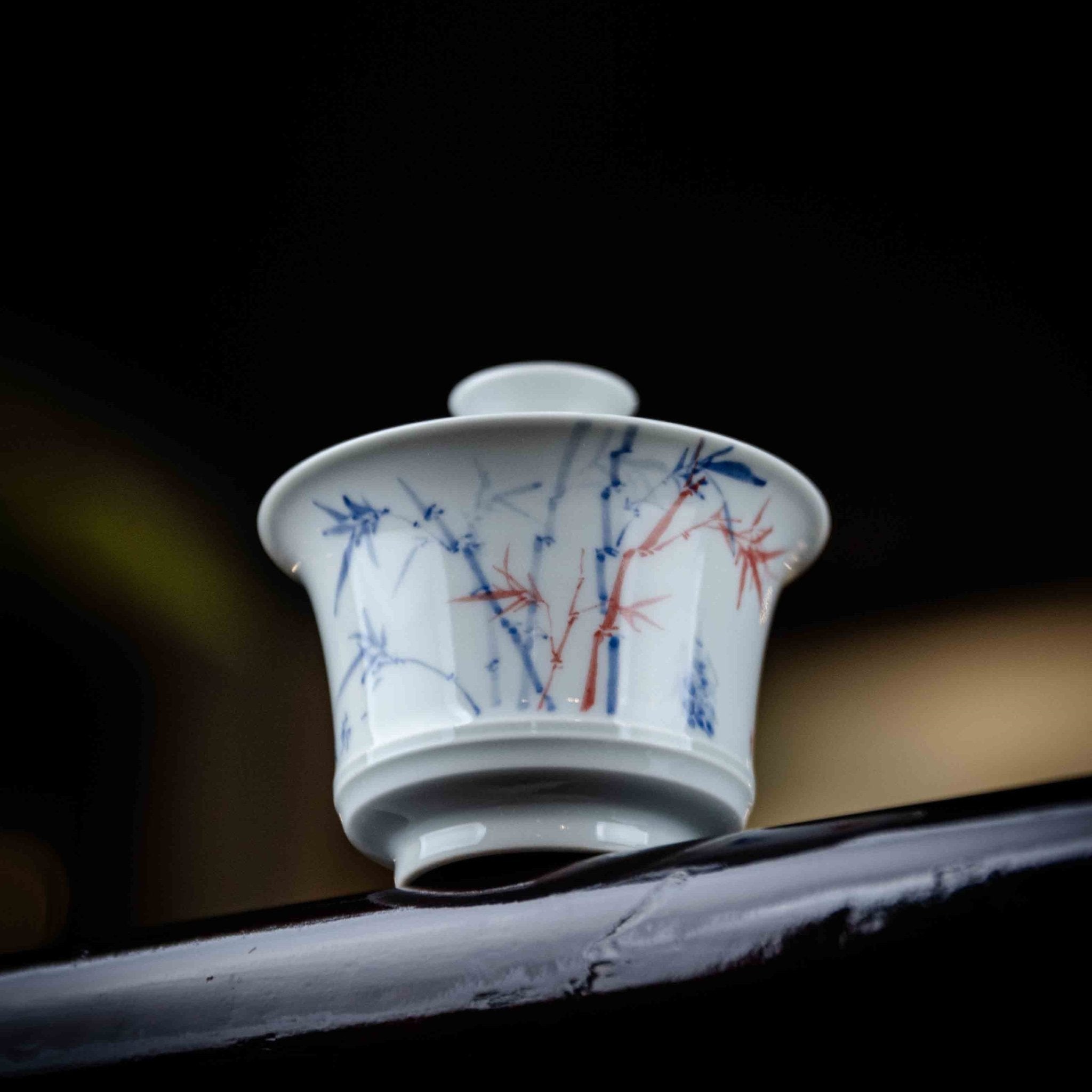 Zhu 100cc - Jing De Zhen Porcelain Gaiwan - zycs_China