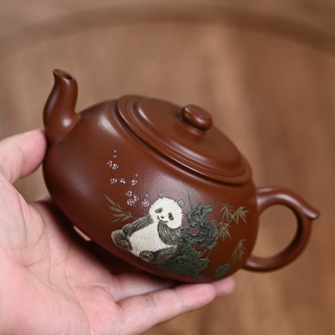 Zhu Bao Ping An 180cc - Yixing Handmade Teapot - zycs_China
