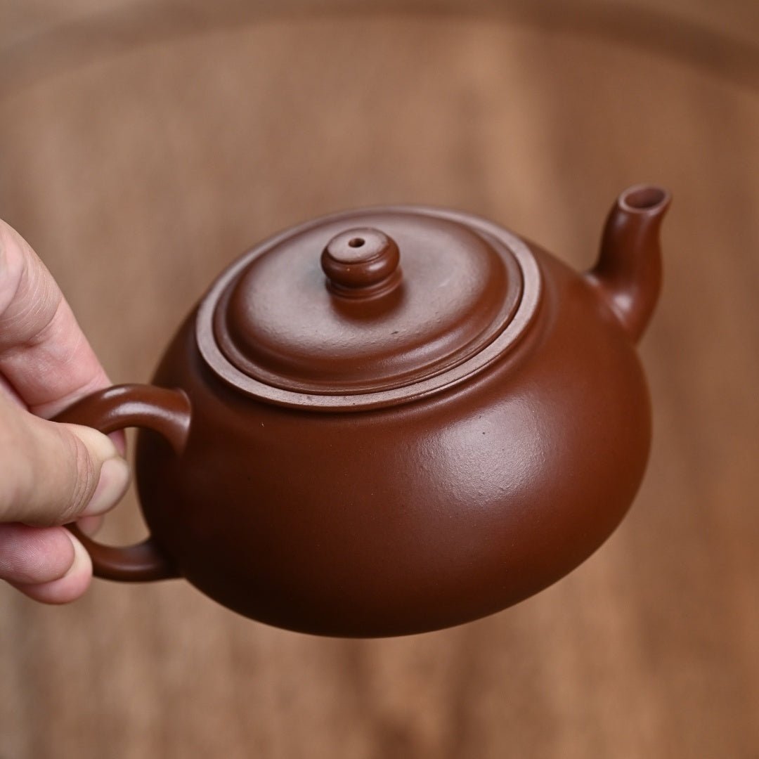 Zhu Bao Ping An 180cc - Yixing Handmade Teapot - zycs_China