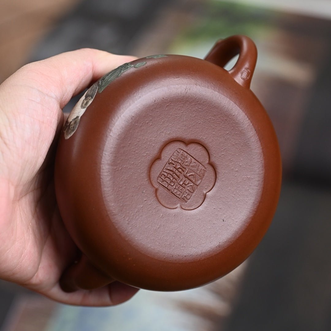 Zhu Bao Ping An 180cc - Yixing Handmade Teapot - zycs_China