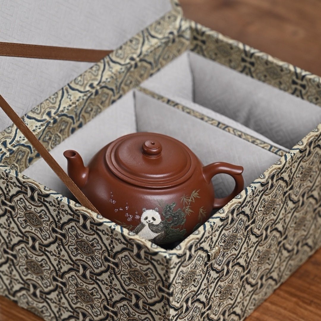 Zhu Bao Ping An 180cc - Yixing Handmade Teapot - zycs_China