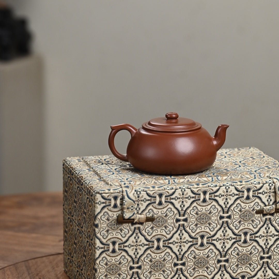 Zhu Bao Ping An 180cc - Yixing Handmade Teapot - zycs_China