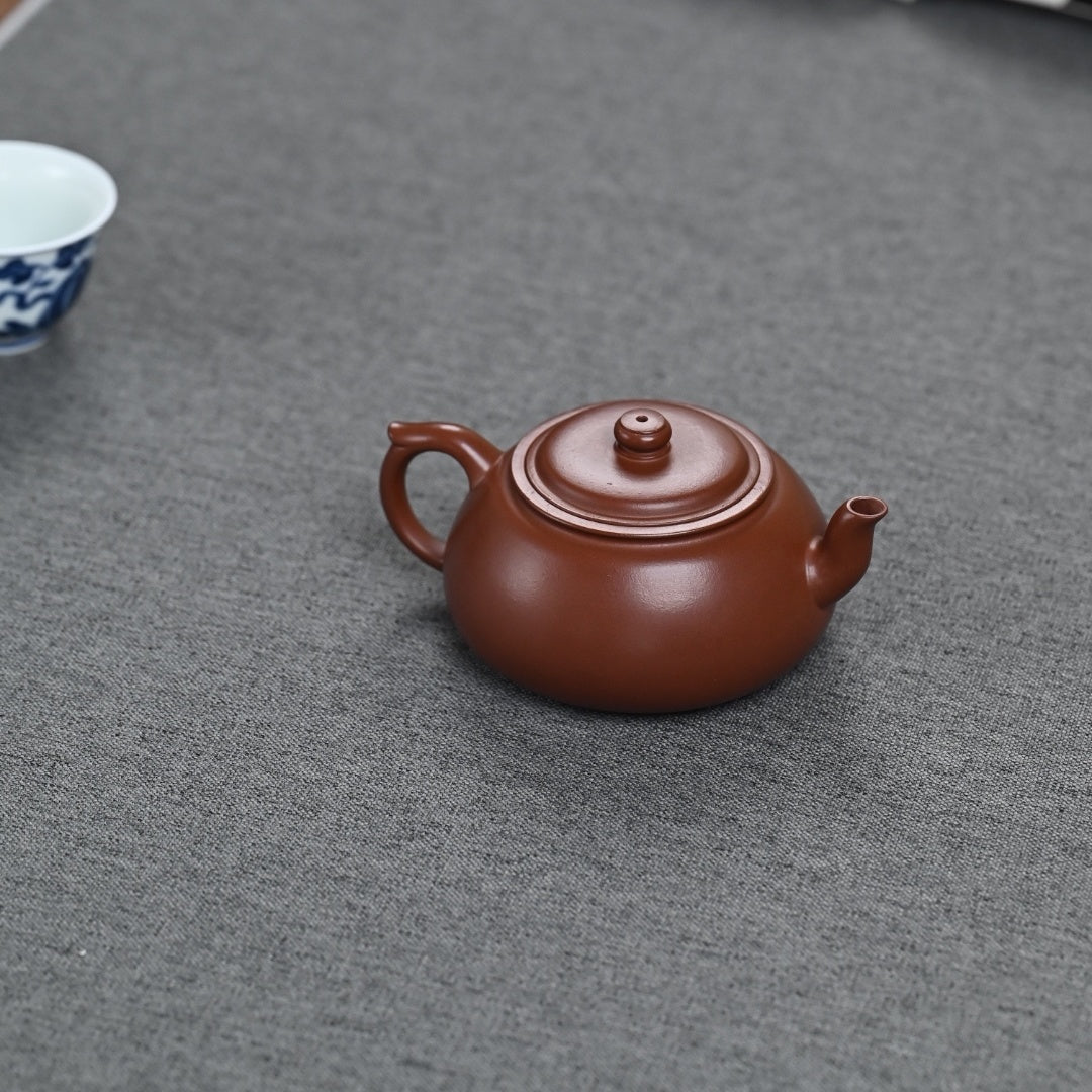 Zhu Bao Ping An 180cc - Yixing Handmade Teapot - zycs_China