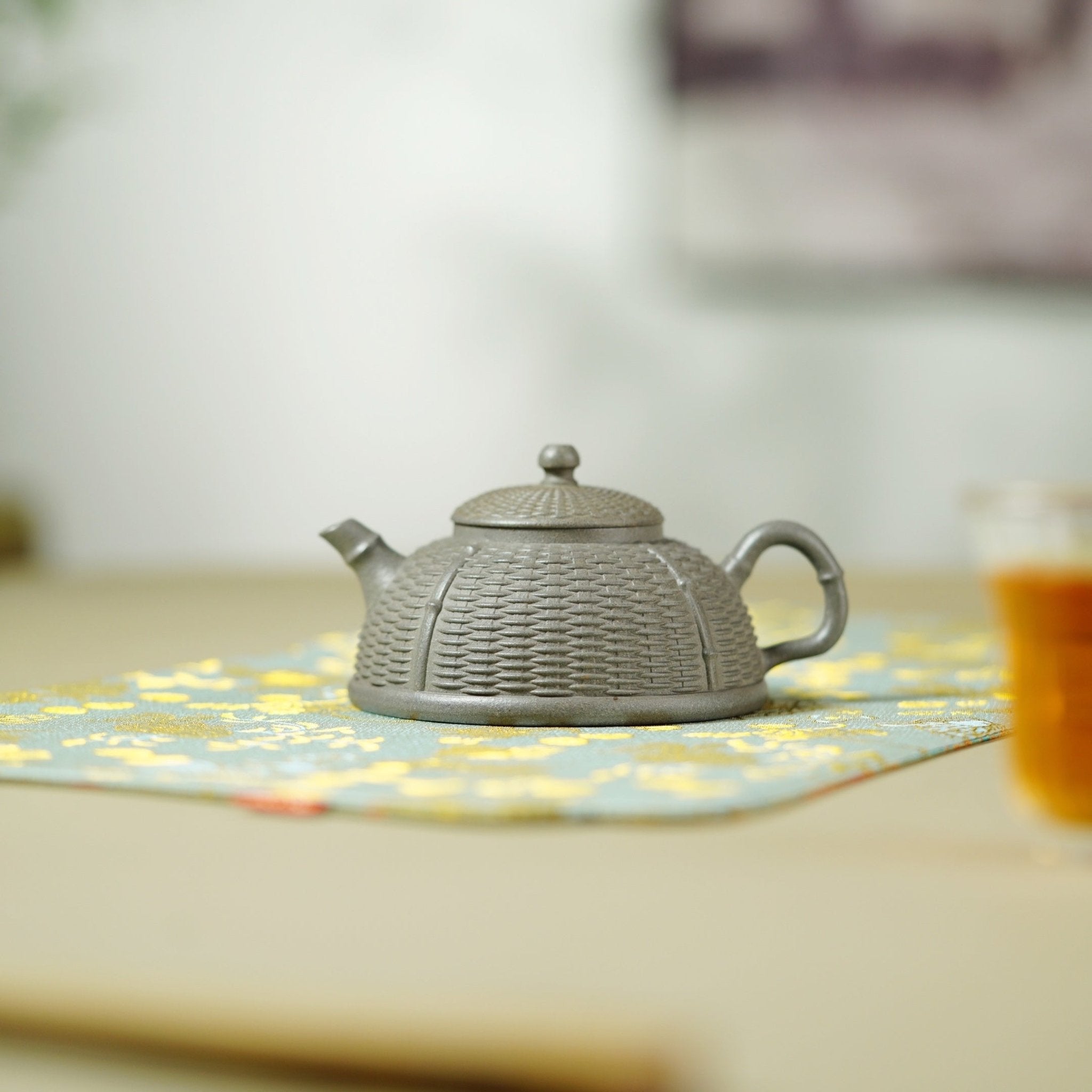 Zhu Bian Ban Yue 150cc - Yixing Handmade Teapot - zycs_China
