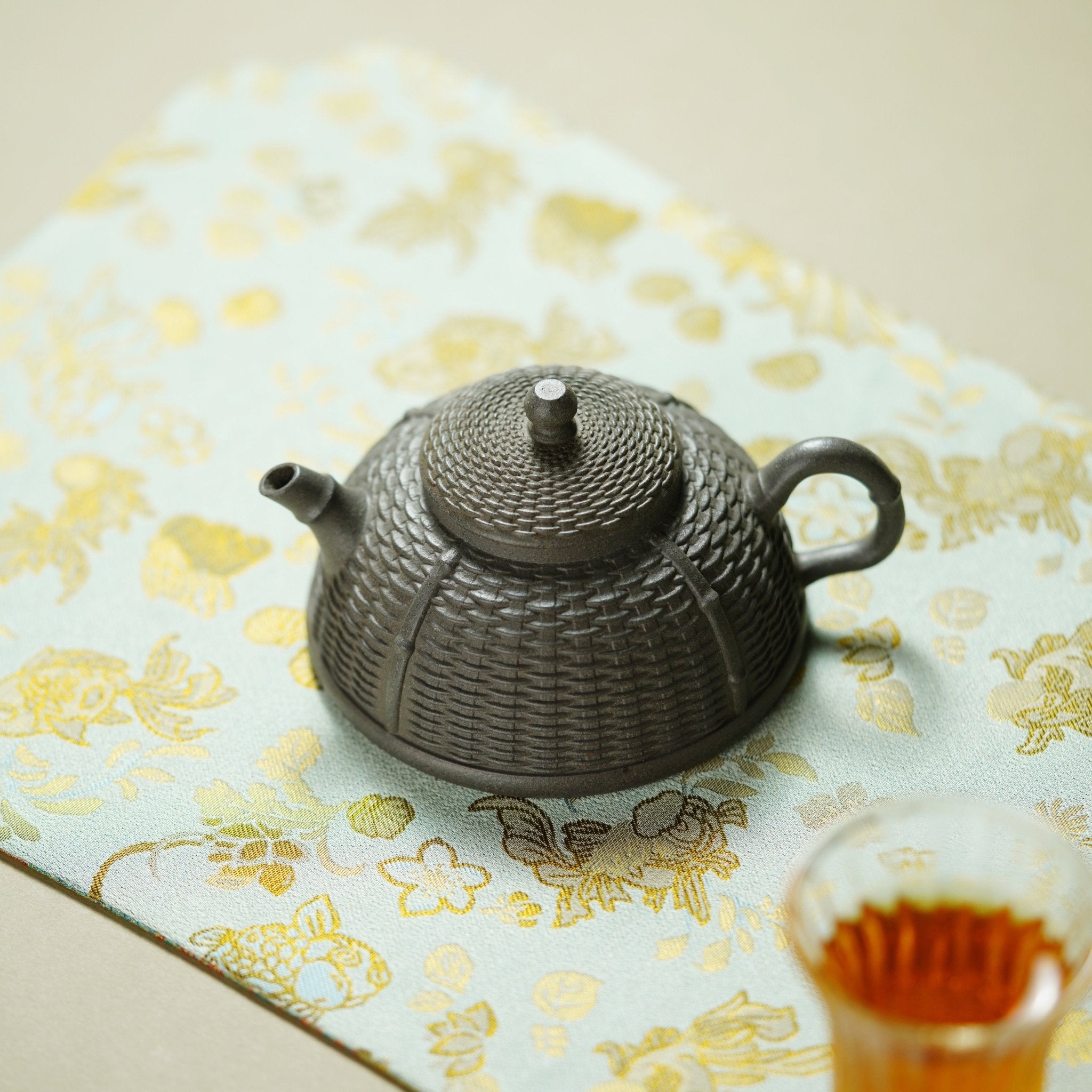Zhu Bian Ban Yue 150cc - Yixing Handmade Teapot - zycs_China