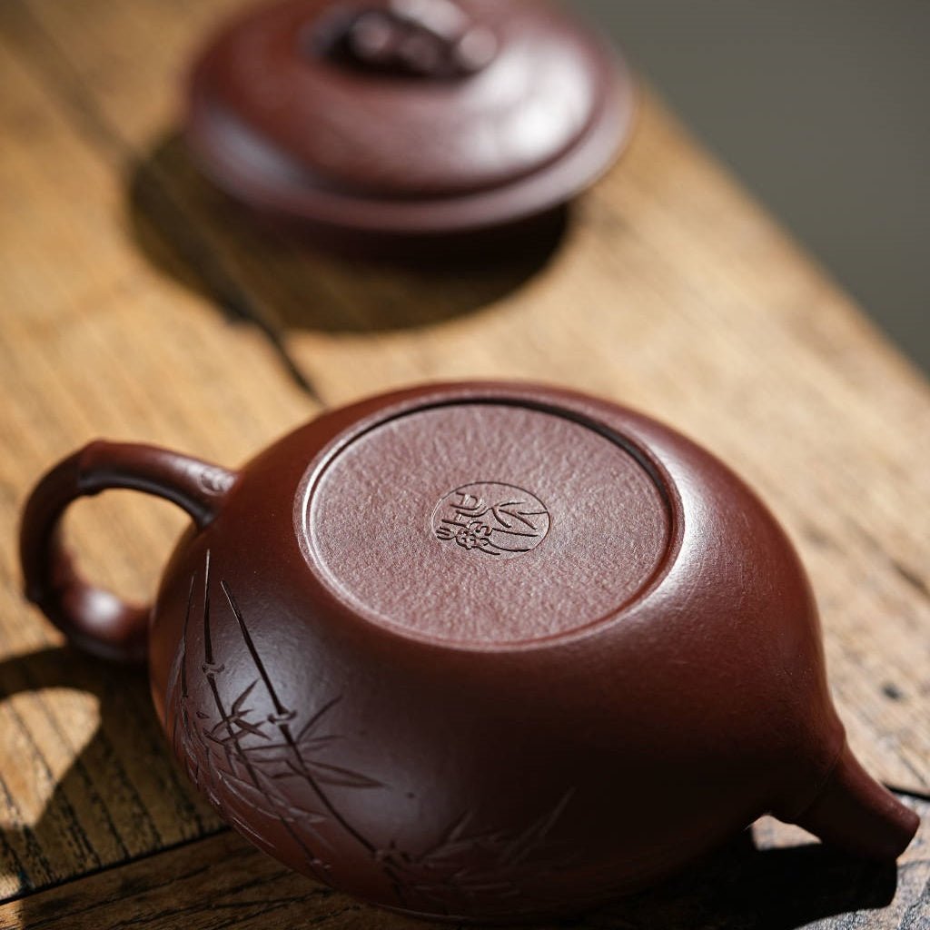 Zhu Jie Bian Fu 150cc - Yixing Handmade Teapot - zycs_China