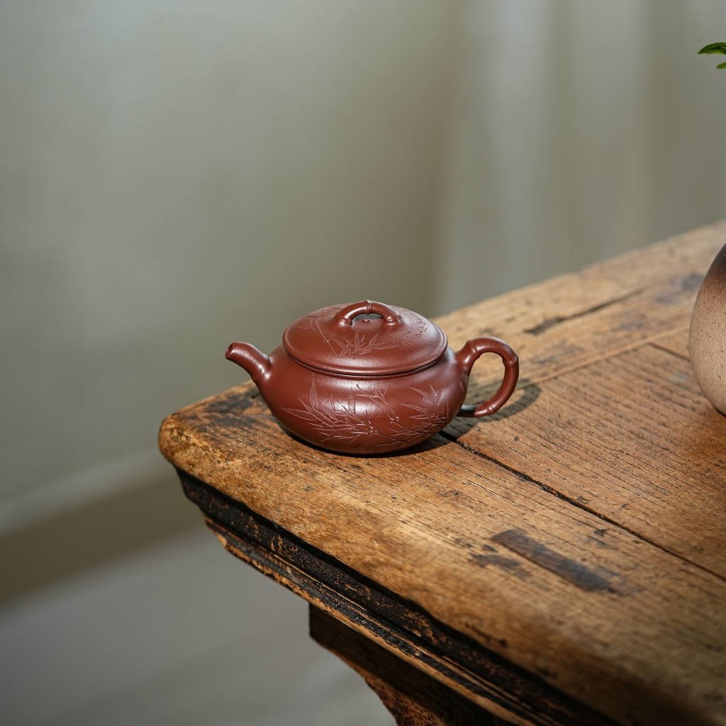 Zhu Jie Bian Fu 150cc - Yixing Handmade Teapot - zycs_China