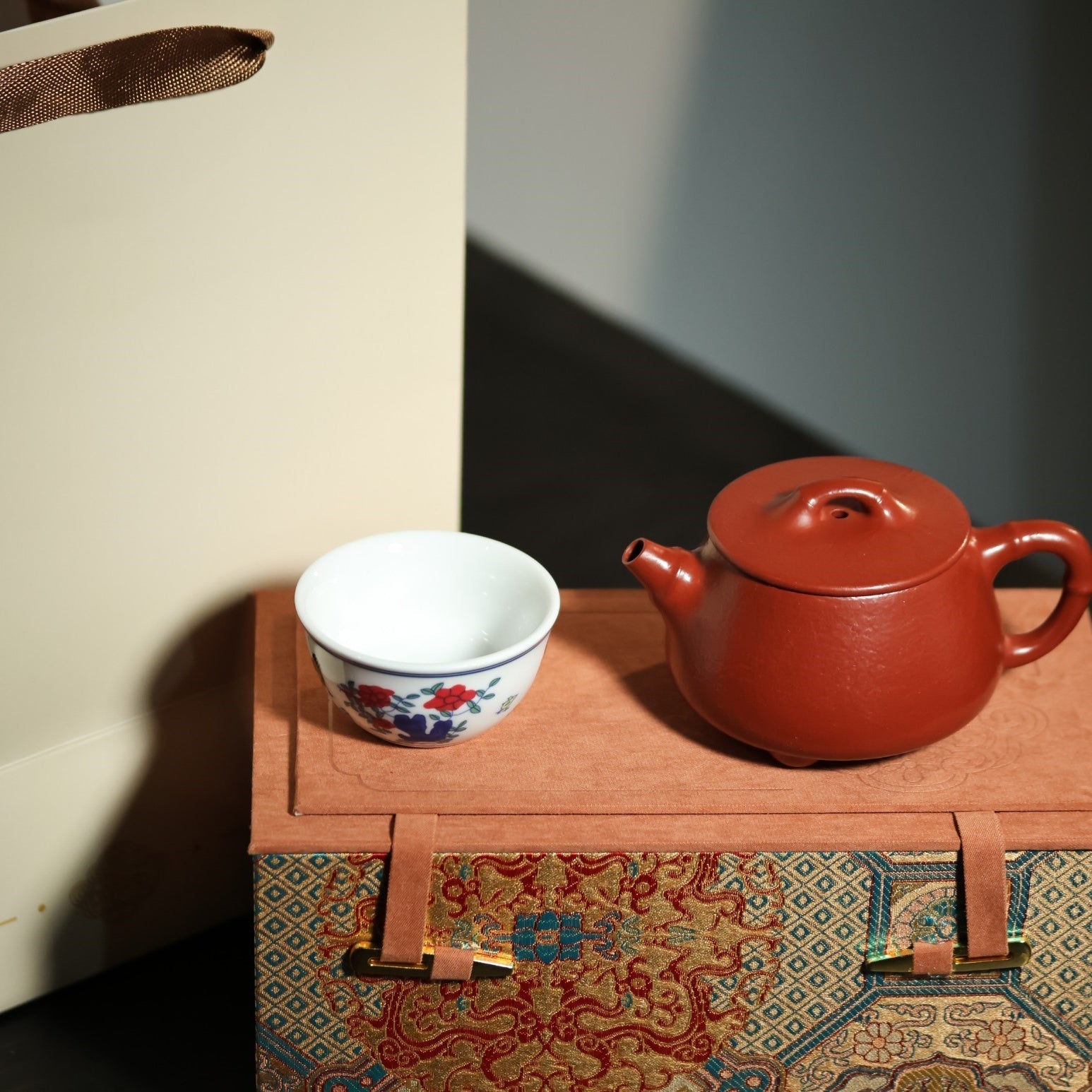 Zhu Jie Gao Shi Piao 160cc - Yixing Handmade Teapot - zycs_China