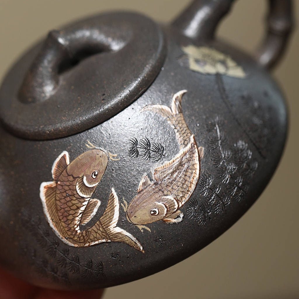 Zhu Jie Shi Piao 200cc - Yixing Handmade Teapot - zycs_China