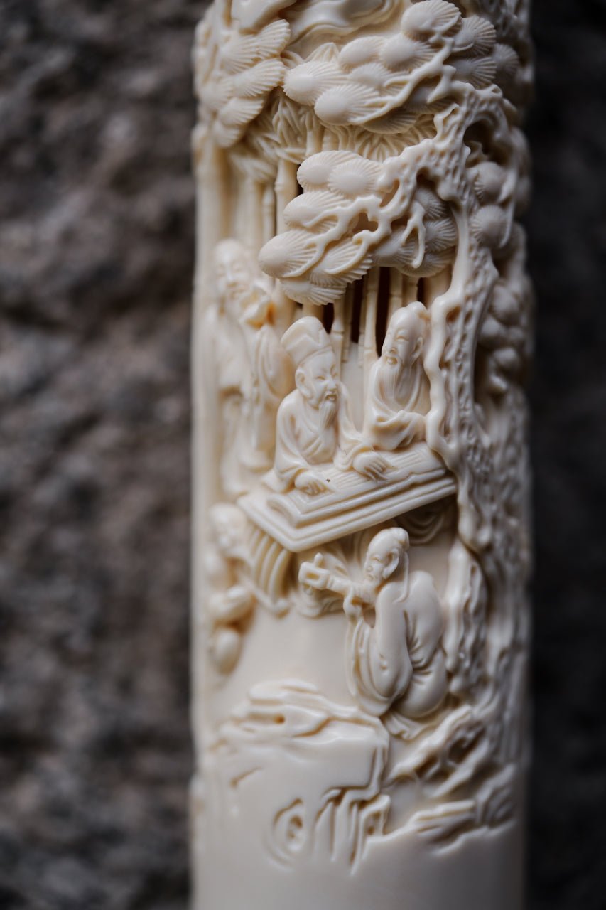 Zhu Lin Qi Lian - Mammoth Sculpture - zycs_China