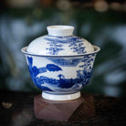 Zhu Lin Qi Xian 160cc - Jing De Zhen Porcelain Gaiwan - zycs_China