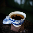 Zhu Lin Qi Xian 160cc - Jing De Zhen Porcelain Gaiwan - zycs_China