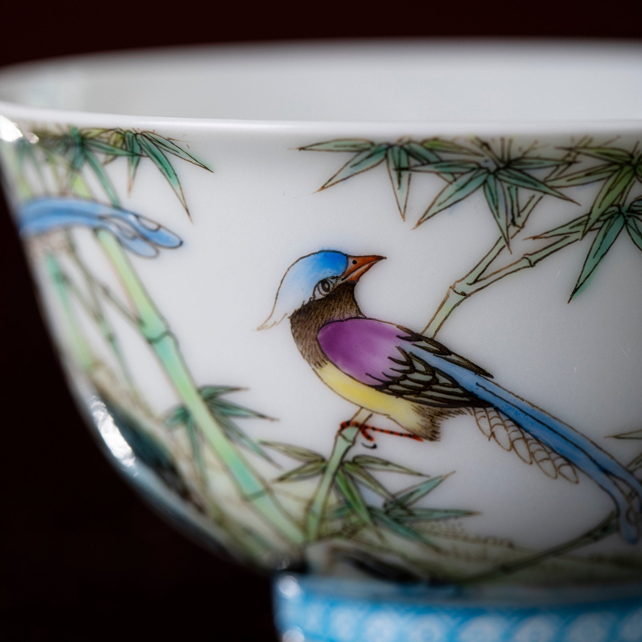 Zhu Que 150cc - Jing De Zhen Porcelain Teacup - zycs_China
