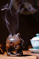 Zhu Que - Wood Sculpture - zycs_China