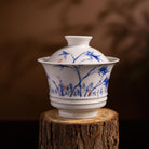 Zhu Wen 125cc - Jing De Zhen Porcelain Gaiwan - zycs_China