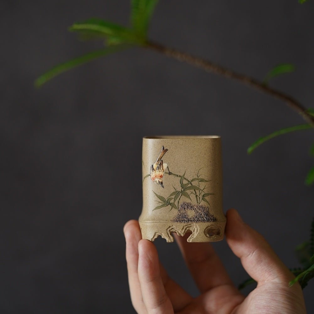 Zhu Yun Shi Qu 130cc - Yixing Handmade Teacup - zycs_China