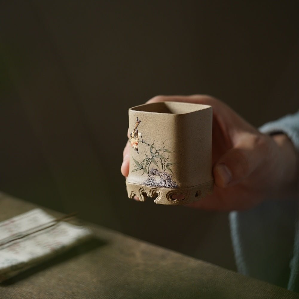 Zhu Yun Shi Qu 130cc - Yixing Handmade Teacup - zycs_China