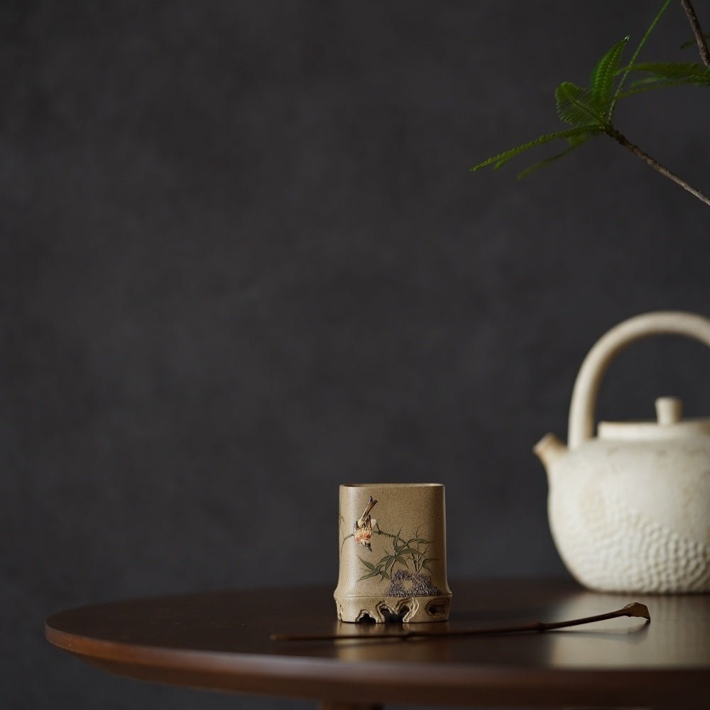 Zhu Yun Shi Qu 130cc - Yixing Handmade Teacup - zycs_China