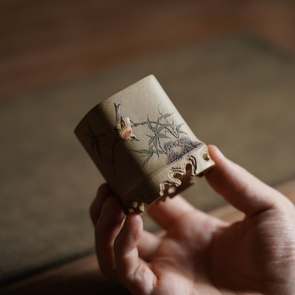 Zhu Yun Shi Qu 130cc - Yixing Handmade Teacup - zycs_China